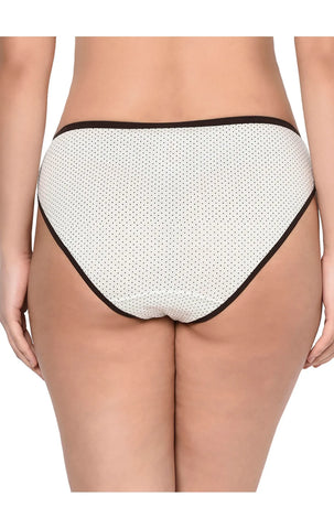 BODYCARE Pack of 3 High cut Panty in Assorted Print-3921