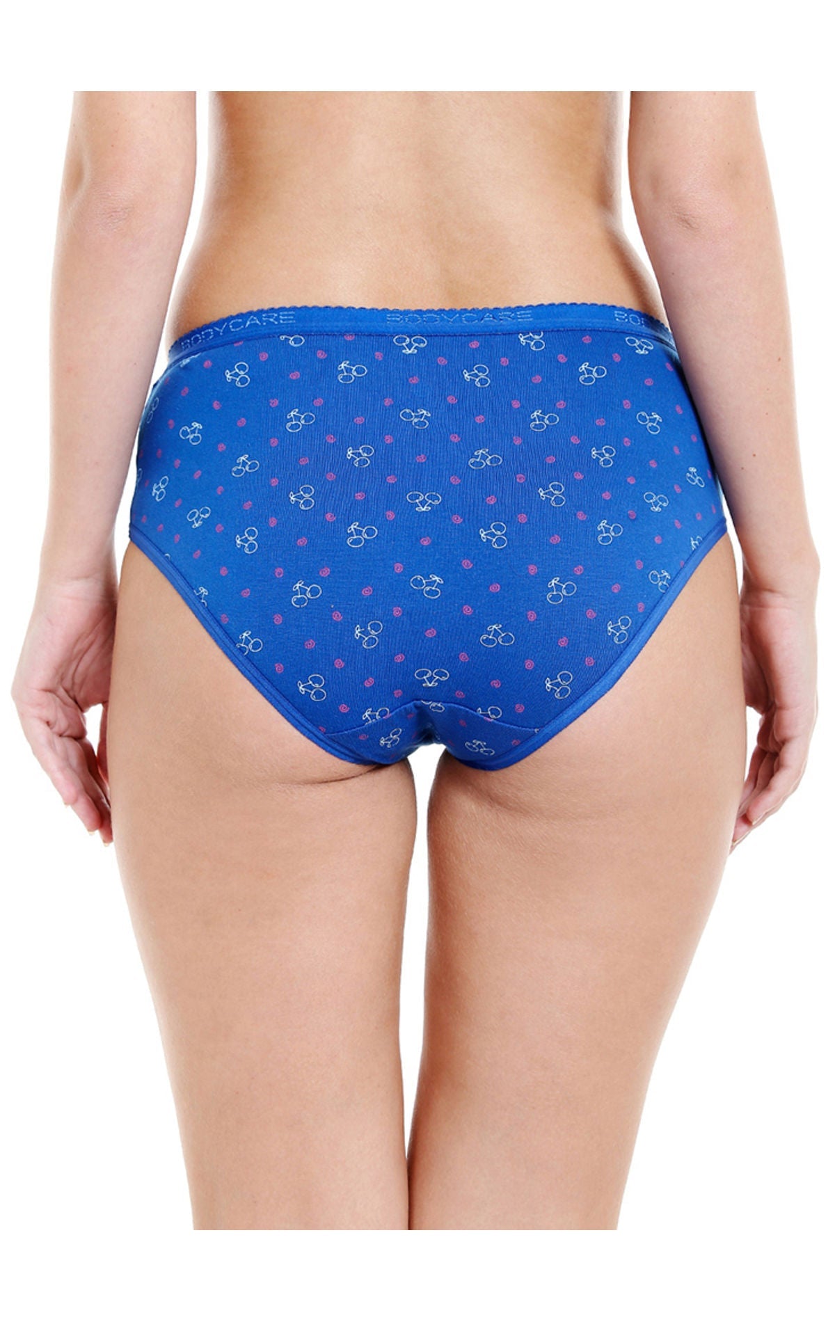 Bodycare 100% Cotton Printed High Cut Panty - 4000