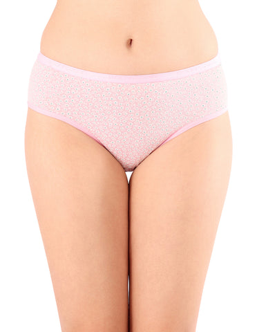 Bodycare Mid Rise Floral Print Panty (Pack of 3) - Multicolor - 4291