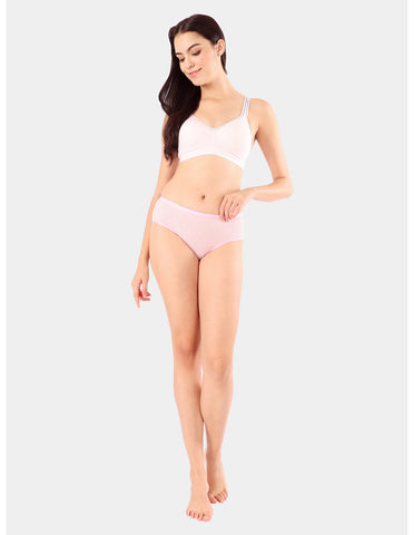Bodycare Mid Rise Floral Print Panty (Pack of 3) - Multicolor - 4291