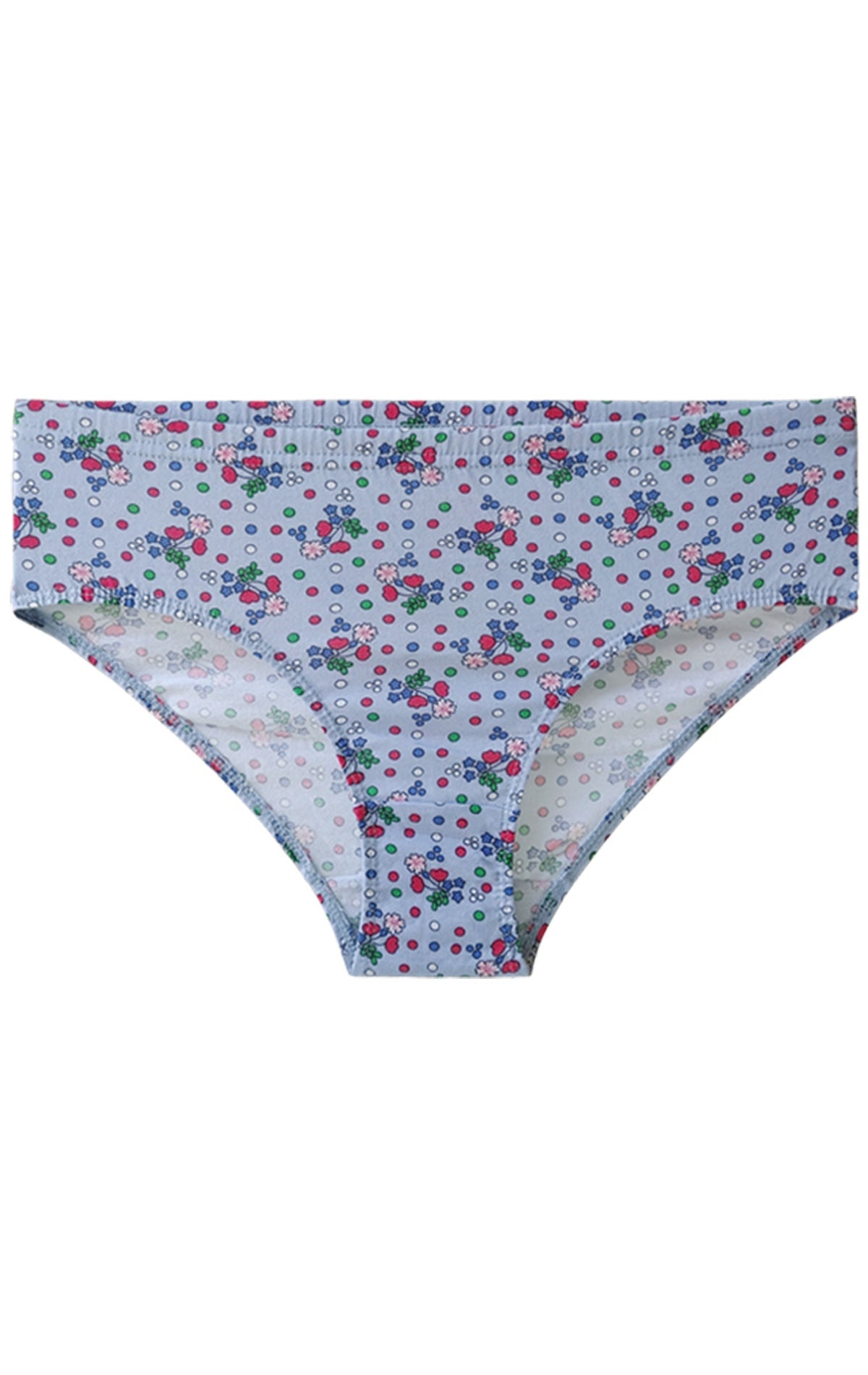 Bodycare Womens 100% Combed Cotton Printed High Cut Panties-4406