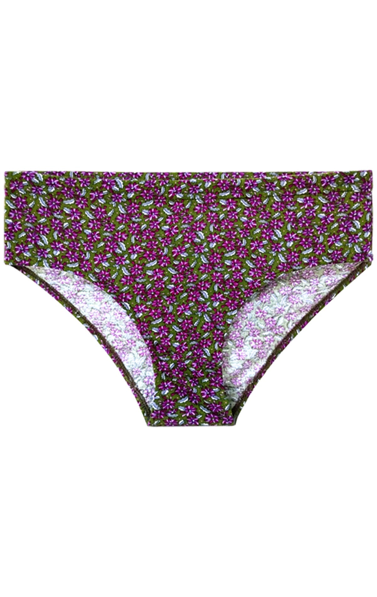 Bodycare Womens 100% Combed Cotton Printed High Cut Panties-4440