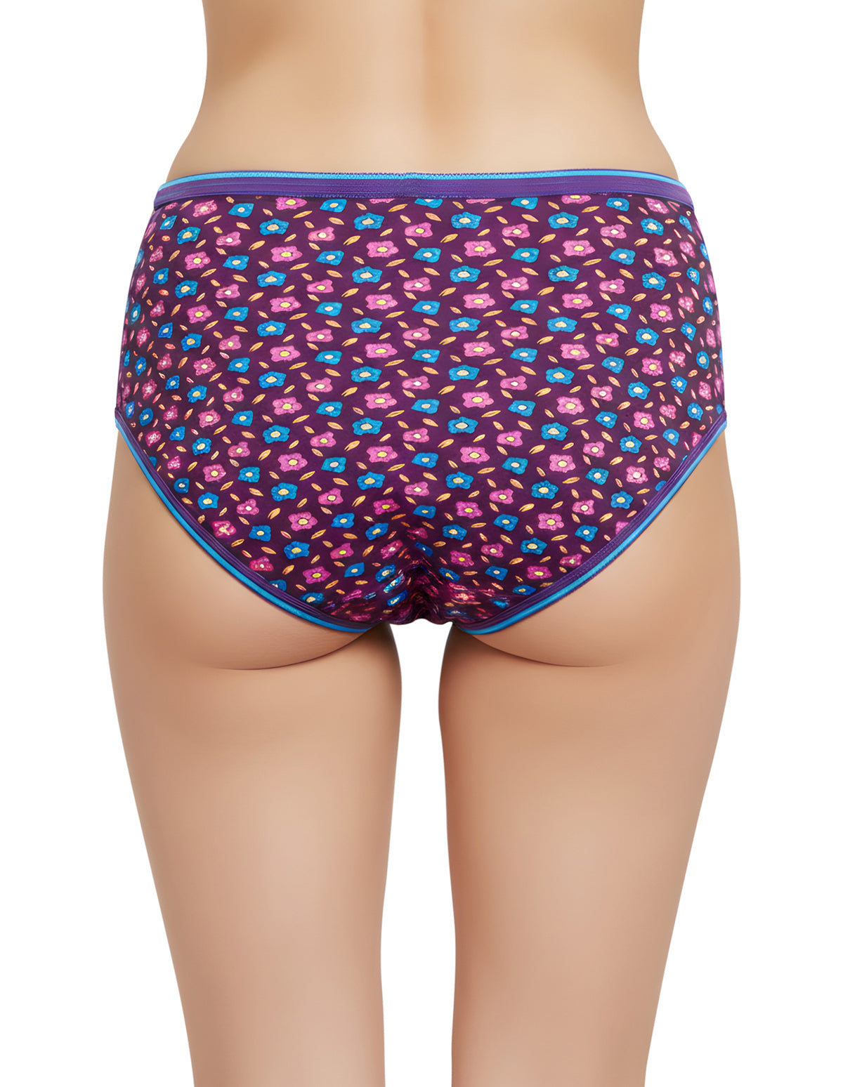 Pack of 3 Bodycare Premium Cotton Printed Classic Panties-500-D