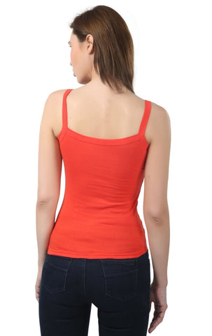 Square Neck Camisole - 51RED