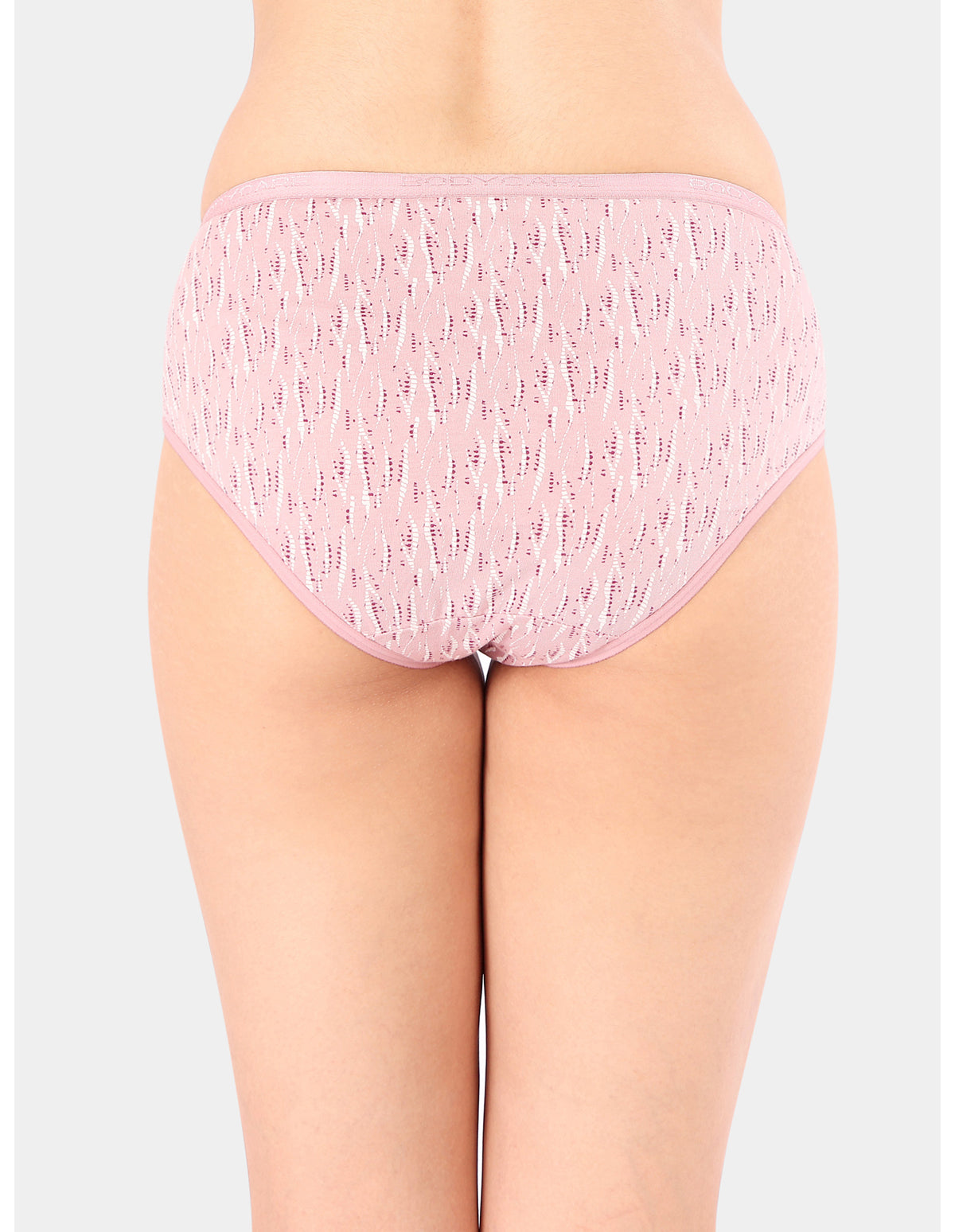 Bodycare Mid Rise Self Design Panty (Pack of 3) - Multicolor - 5208