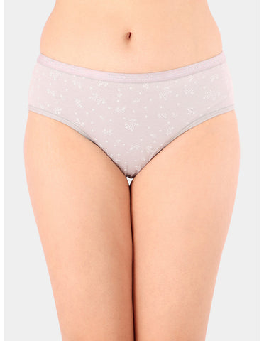 Bodycare Mid Rise Floral Print Panty (Pack of 3) - Multicolor - 5209