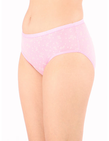 Bodycare Mid Rise Floral Print Panty (Pack of 3) - Multicolor - 5209