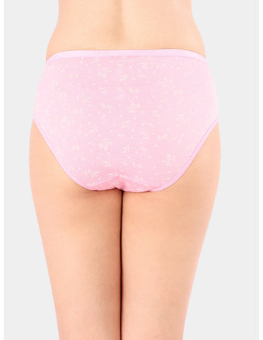 Bodycare Mid Rise Floral Print Panty (Pack of 3) - Multicolor - 5209