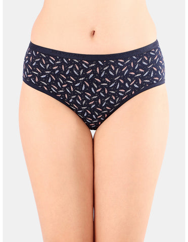 Bodycare Mid Rise Self Design Panty (Pack of 3) - Multicolor - 5220