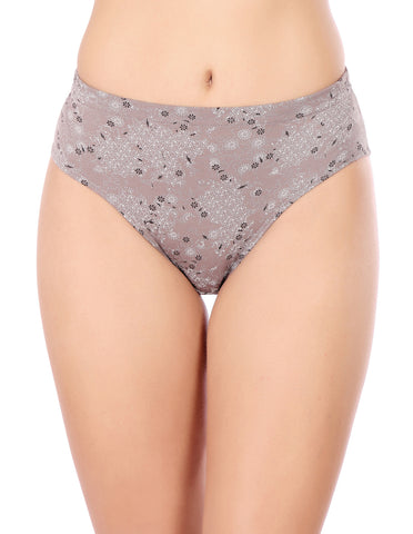Bodycare Mid Rise Self Design Panty (Pack of 3) - Multicolor-5417