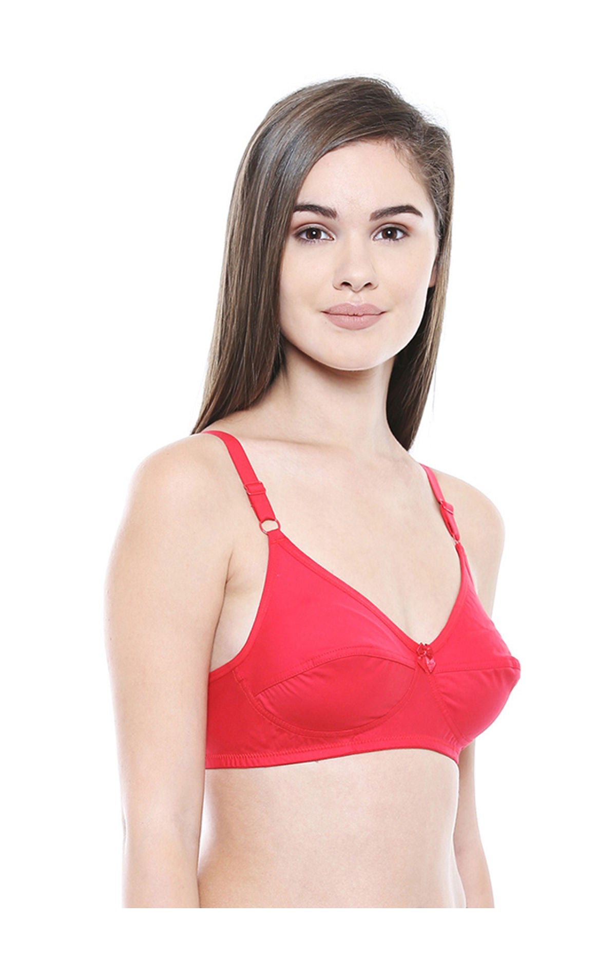 Perfect Coverage Bra-5518RED