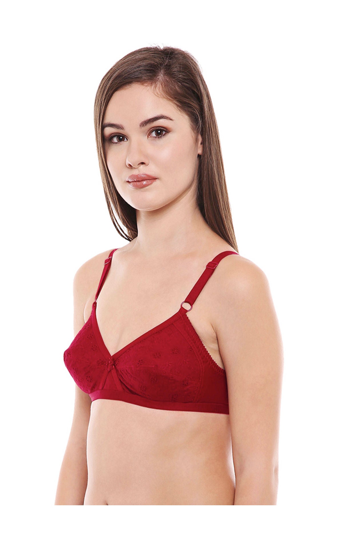 Perfect Coverage Bra-5524RED