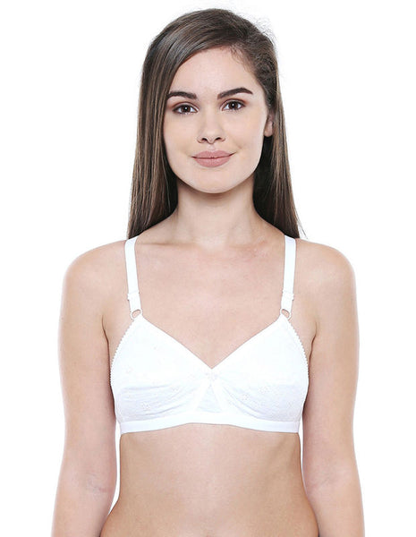 Perfect Coverage Bra-5524White