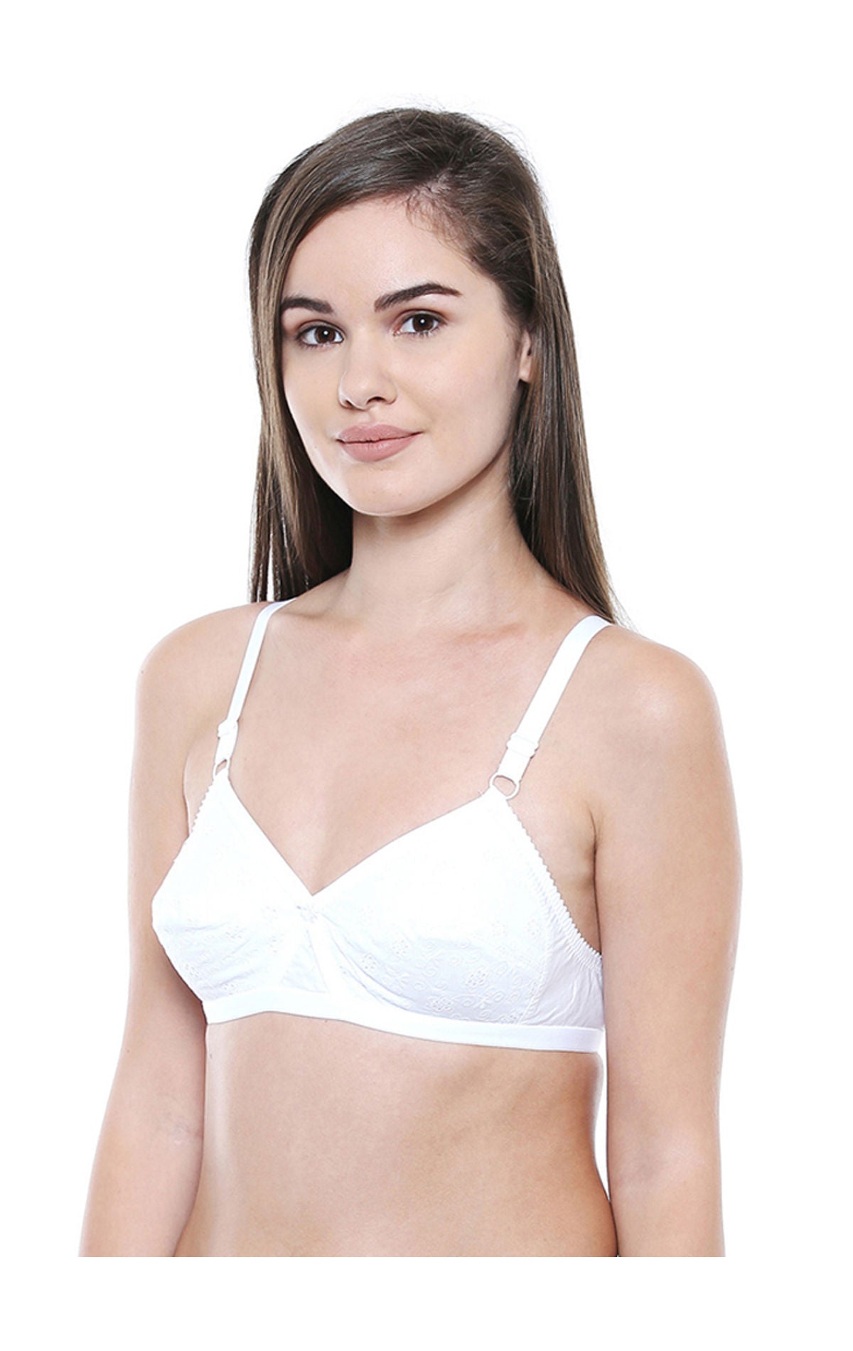 Perfect Coverage Bra-5524White