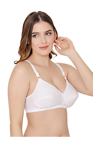 Bodycare cotton wirefree adjustable straps soft cup padded bra-5543W