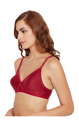 Seamless Cup Bra-5551MH with free transparent strap