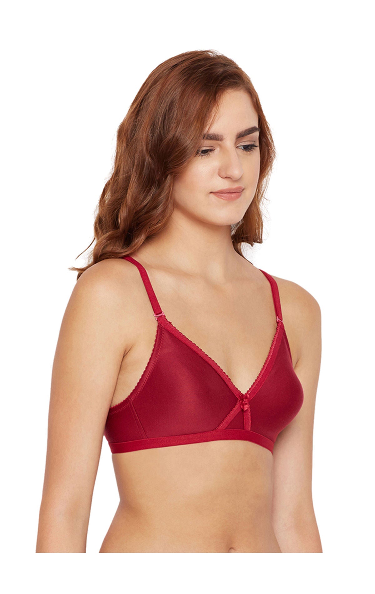 Seamless Cup Bra-5551MH with free transparent strap