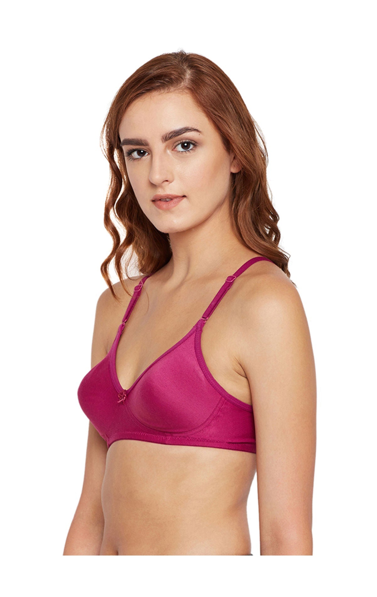 Full Cup Glossy Seamless Bra