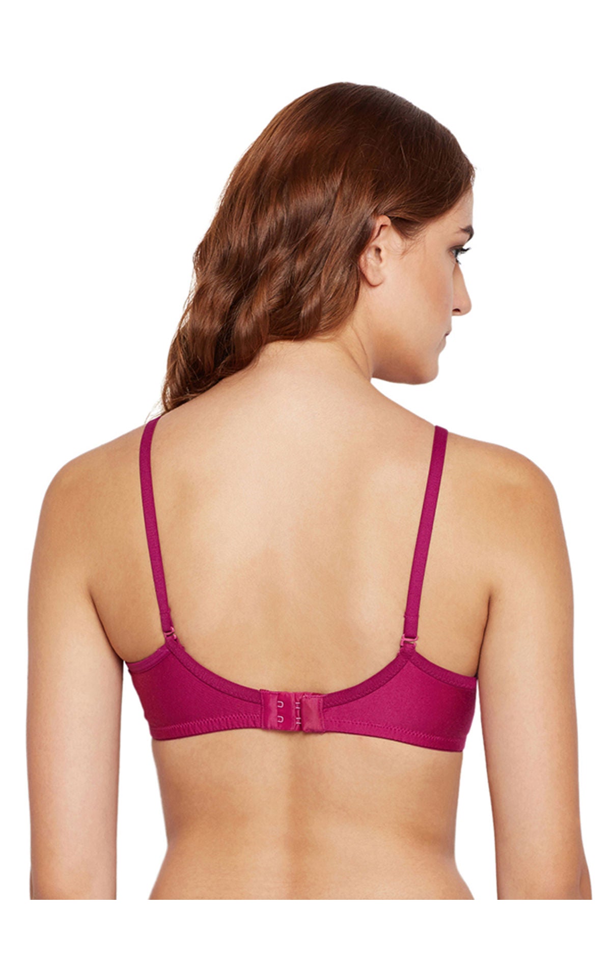 Seamless Cup Bra-5554D.RANI with free transparent strap