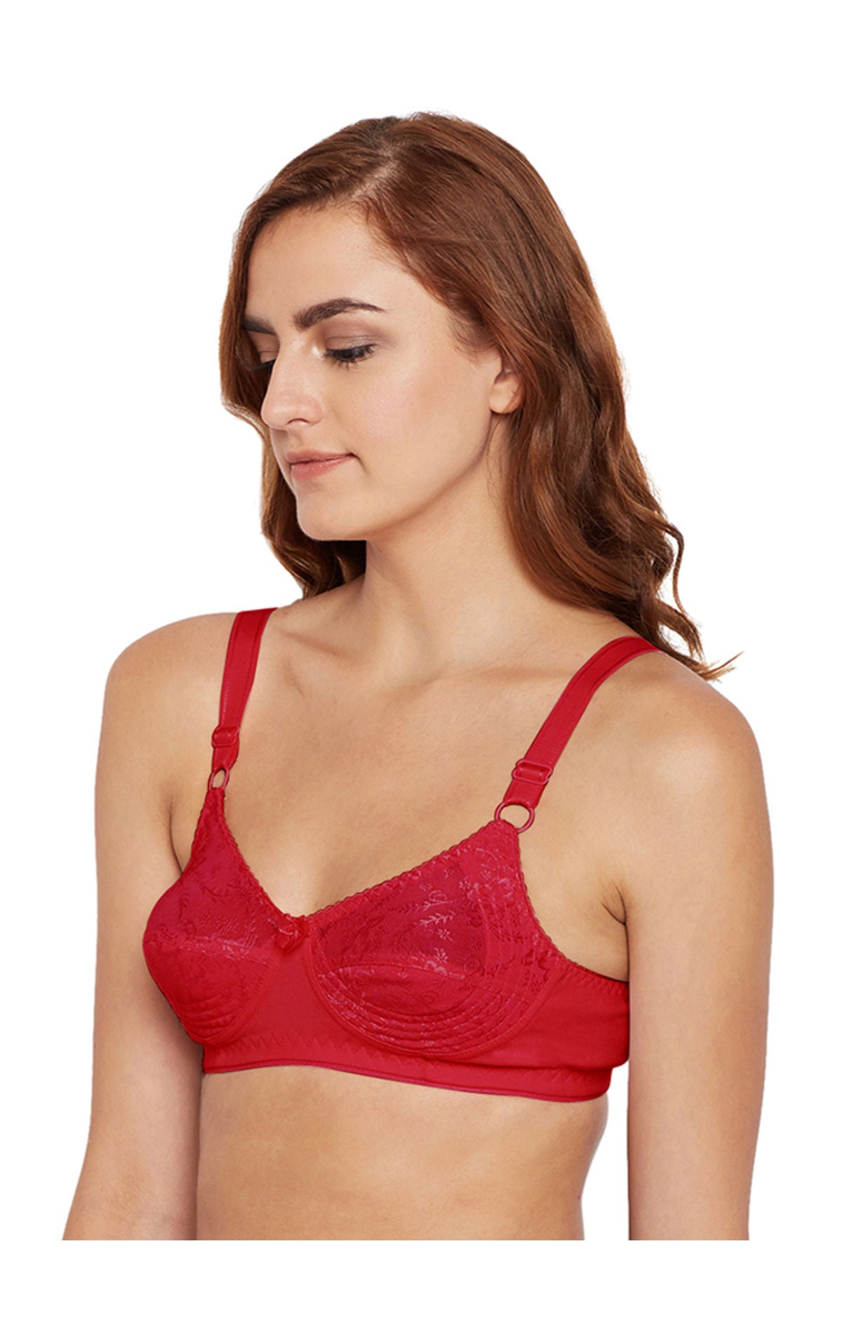 B-C-D Cup Bra-5583RED