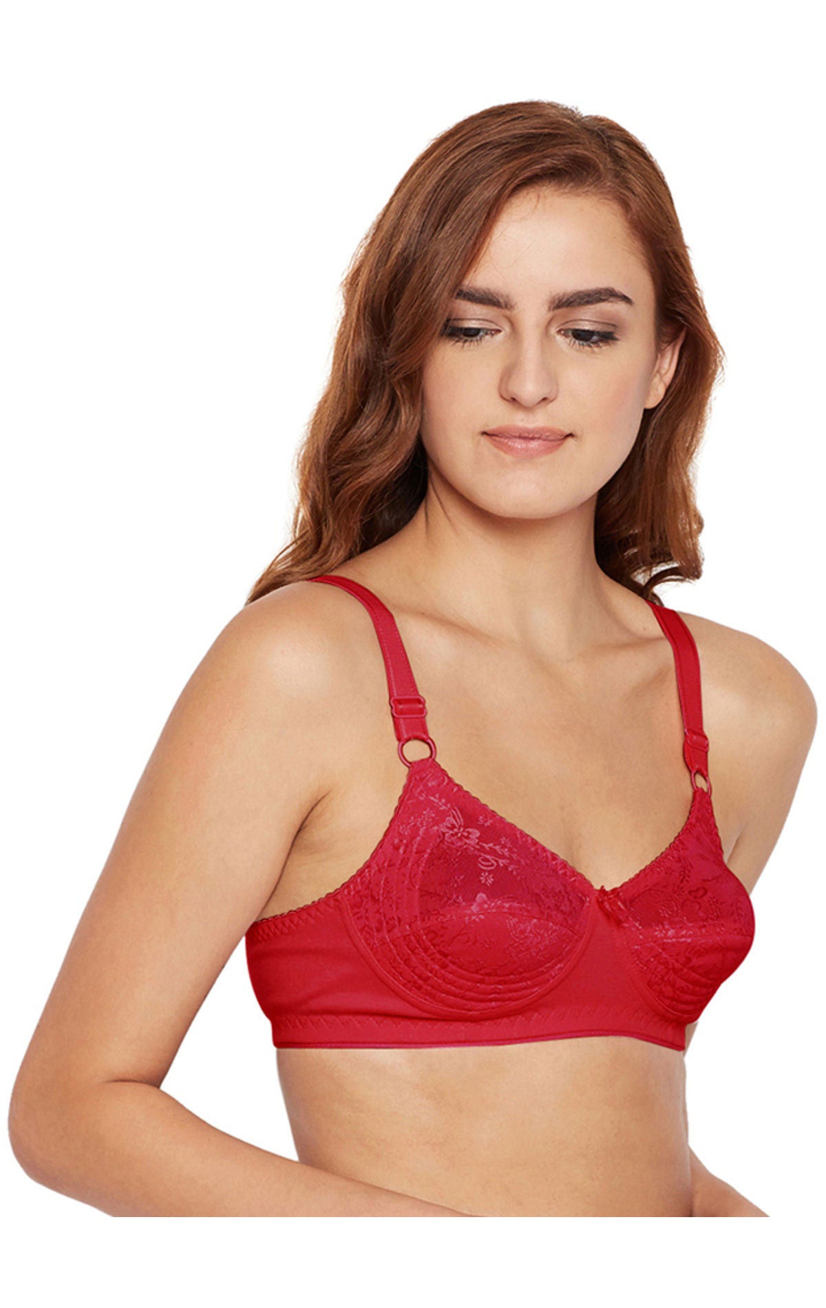 B-C-D Cup Bra-5583RED