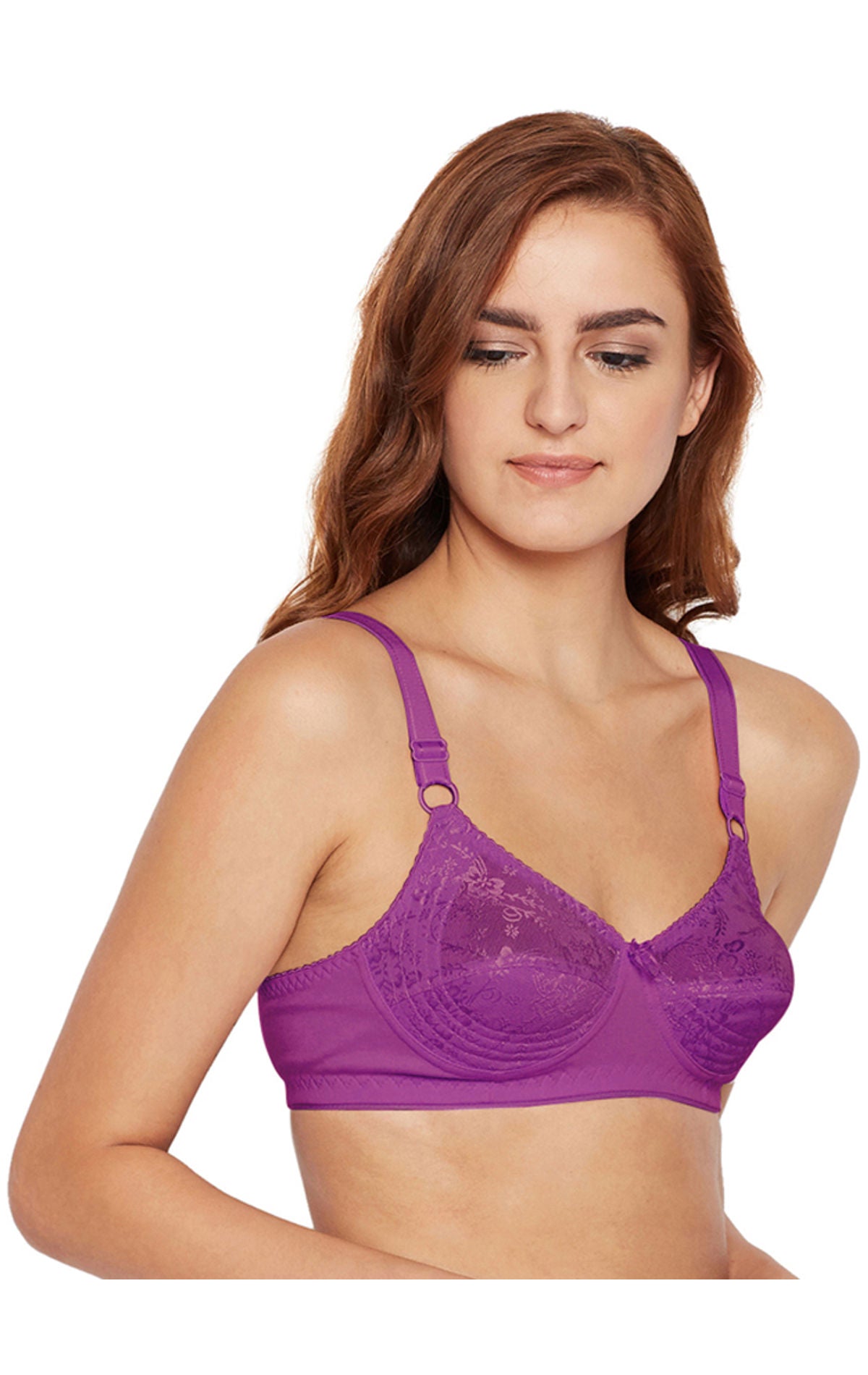 B-C-D Cup Bra-5583WINE