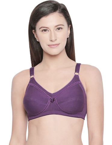 BCD Cup Perfect Coverage Bra-5584-D.PUR