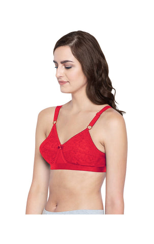 B-C-D Cup Bra-5586RED