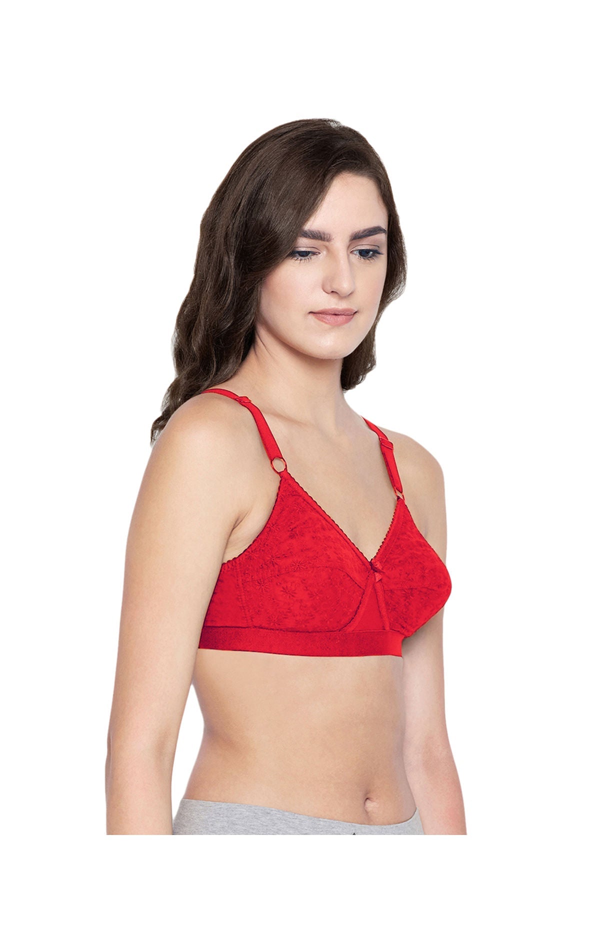 B-C-D Cup Bra-5586RED