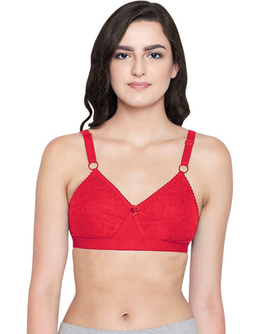 B-C-D Cup Bra-5586RED