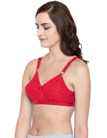 B-C-D Cup Bra-5586RED