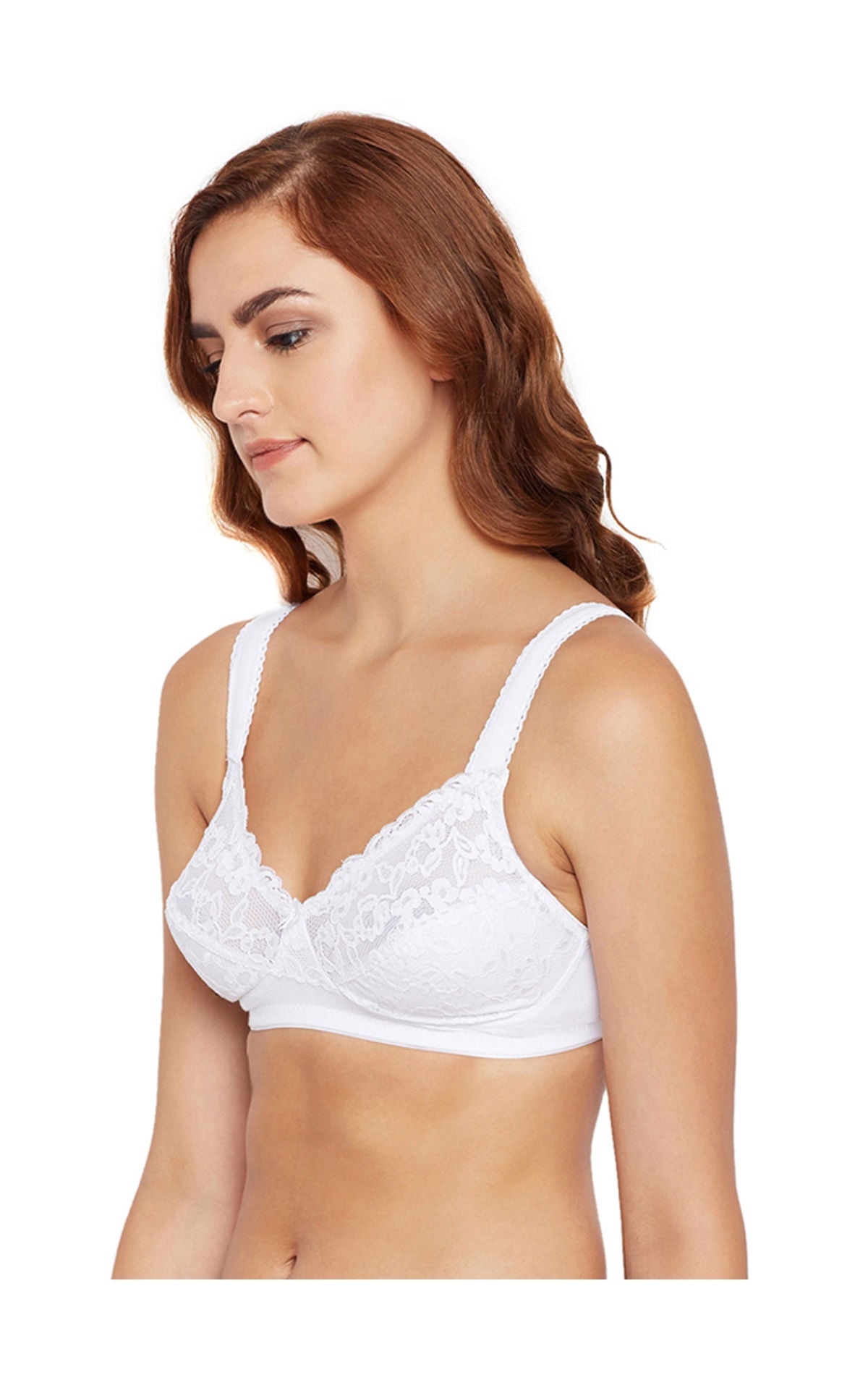 B-C-D Cup Bra-5590WHITE