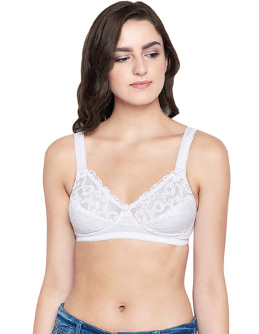 B-C-D Cup Bra-5590WHITE