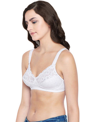 B-C-D Cup Bra-5590WHITE