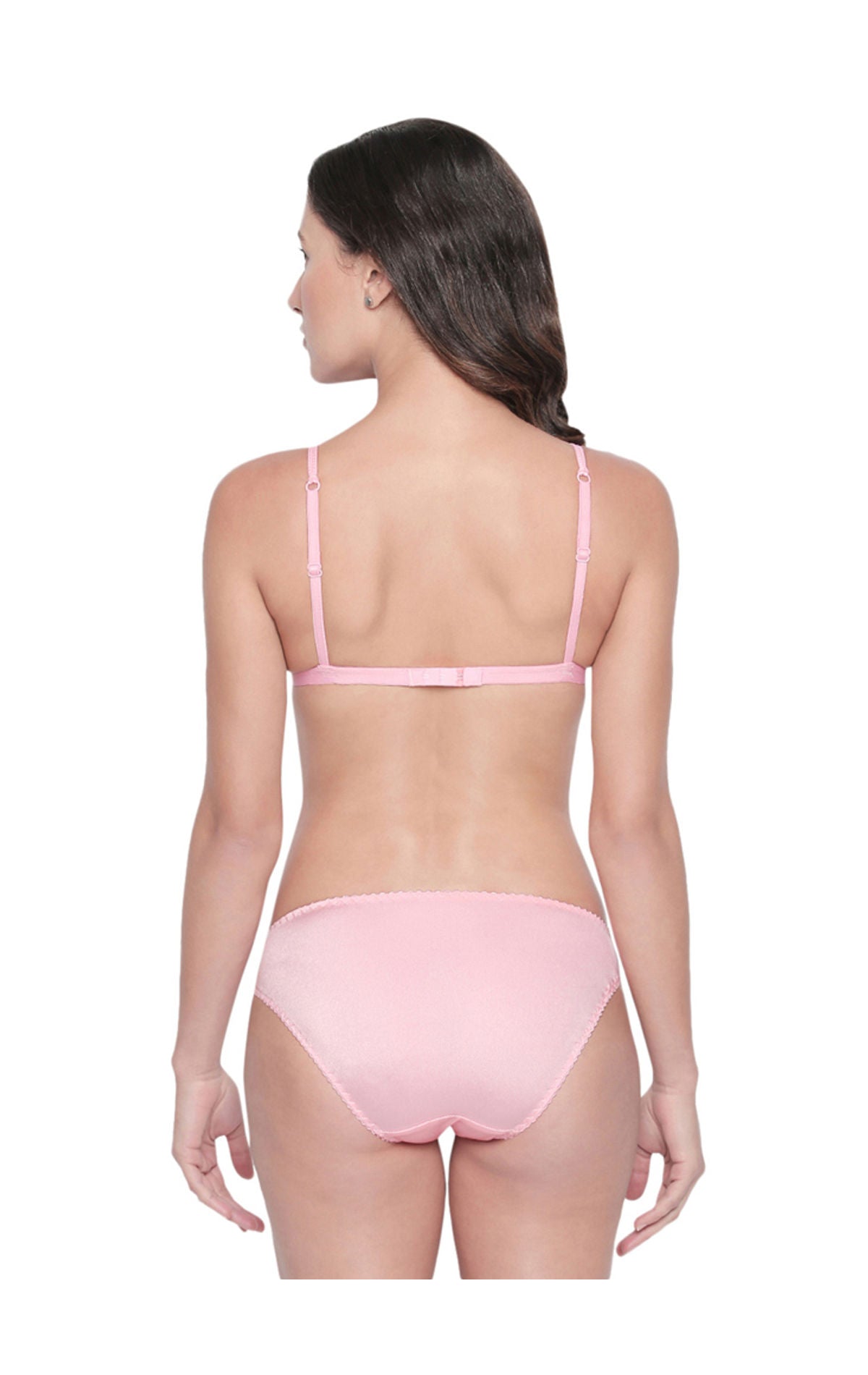 BODYCARE Bridal Pink Bra & Panty Lingerie Set - 6401PI