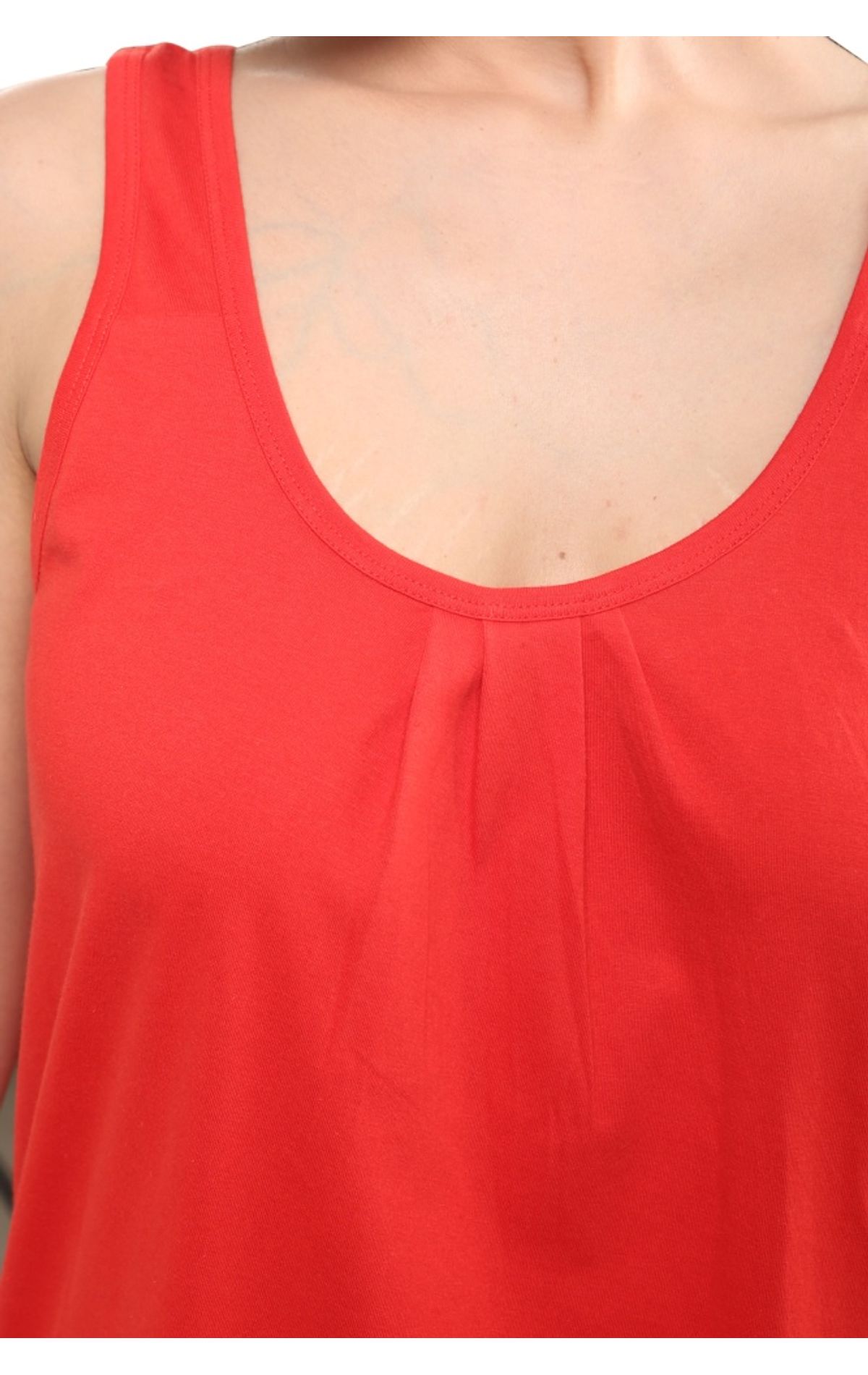 Mid Length Camisole - 64RED