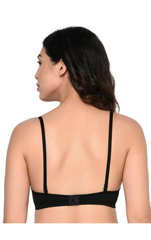  Non Padded Bra-6504-Black