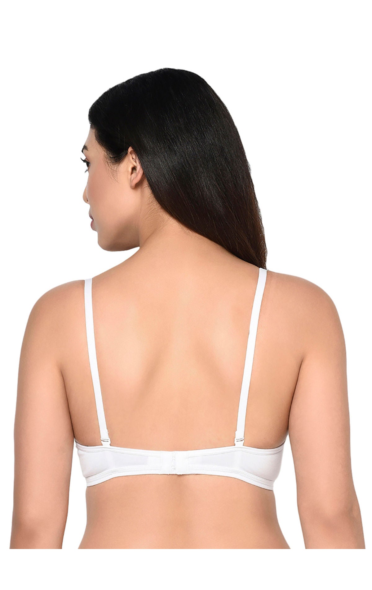 Bodycare Seamless, Non Padded Bra-6504-White