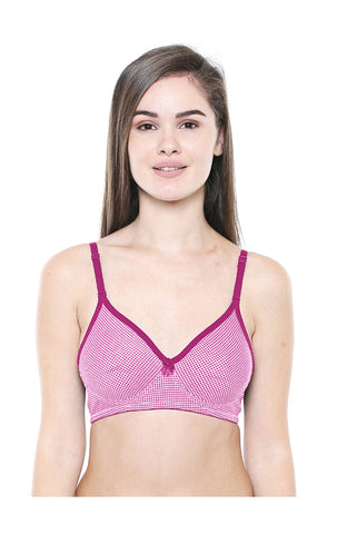 Perfect Coverage Bra-6505 with free transparent strap