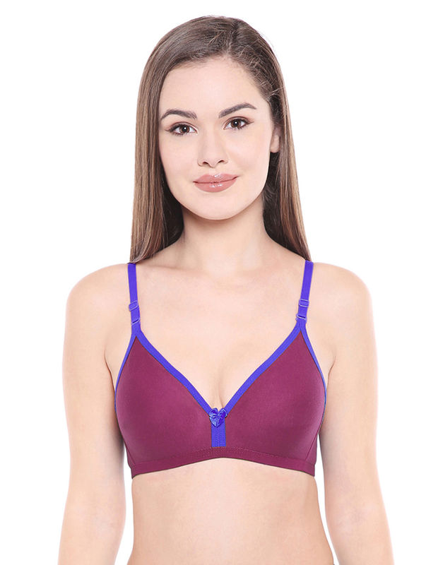 Seamless Cup Bra-6508RANI with free transparent strap