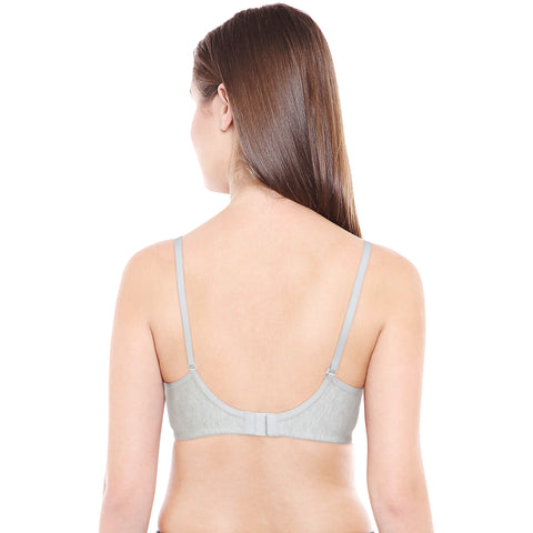 Perfect Coverage Bra-6525MI with free transparent strap