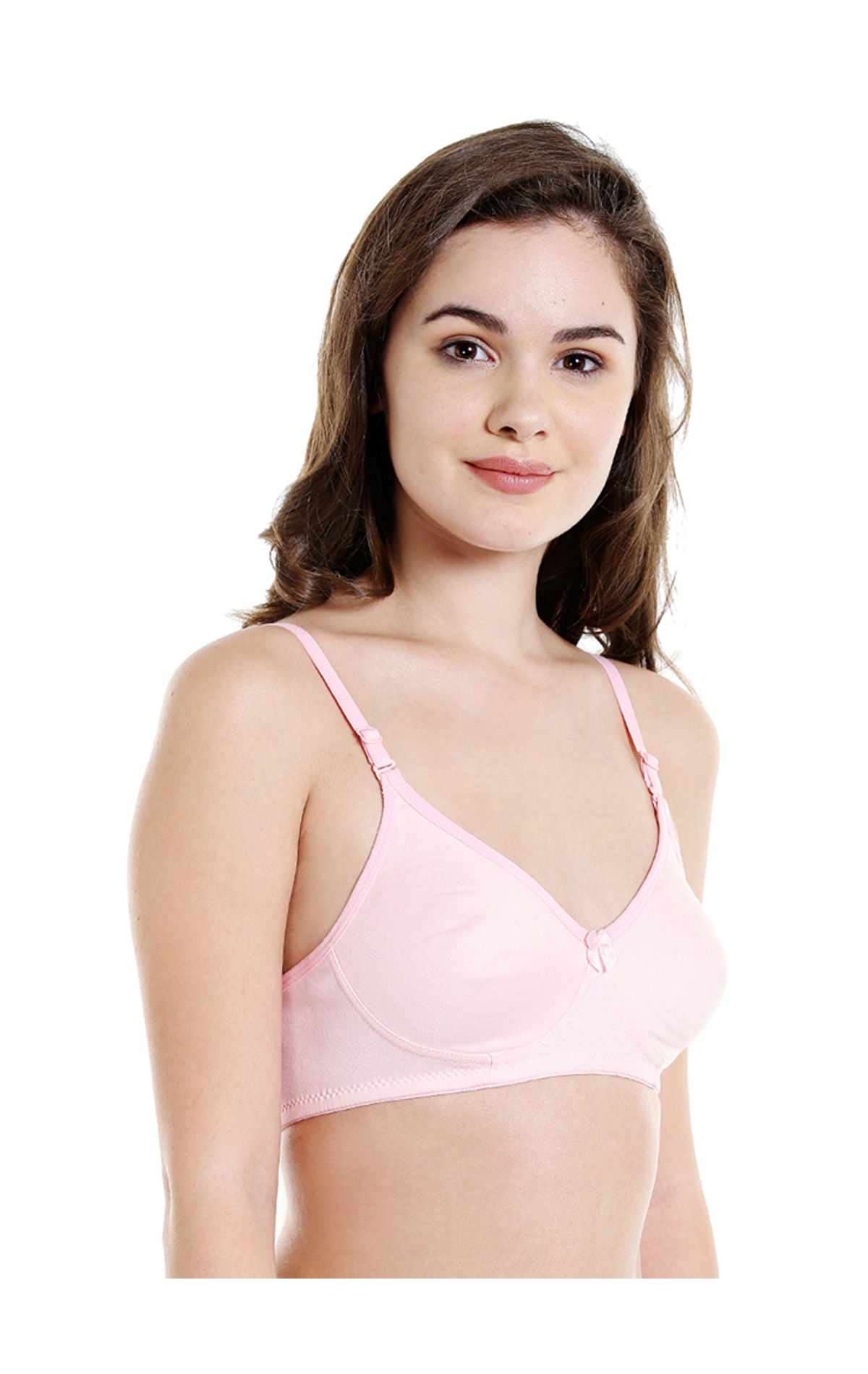 Perfect Coverage Bra-6525PI with free transparent strap