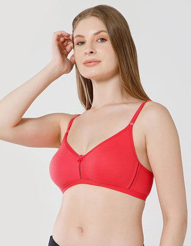 Bodycare Coral Full Coverage, Non-Wired, Basic Comfort - (#6529COR)