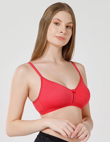 Bodycare Coral Full Coverage, Non-Wired, Basic Comfort - (#6529COR)