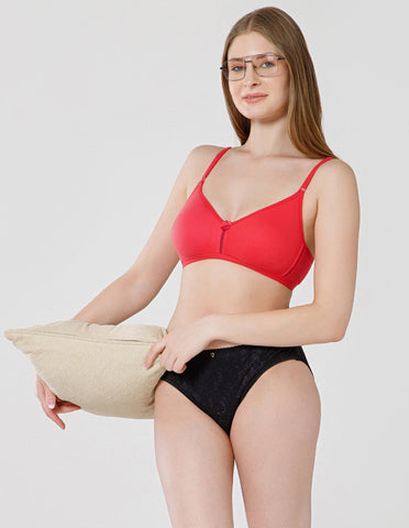 Bodycare Coral Full Coverage, Non-Wired, Basic Comfort - (#6529COR)