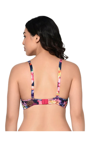 Bodycare Seamless, Printed Padded Bra-6551-3PCS