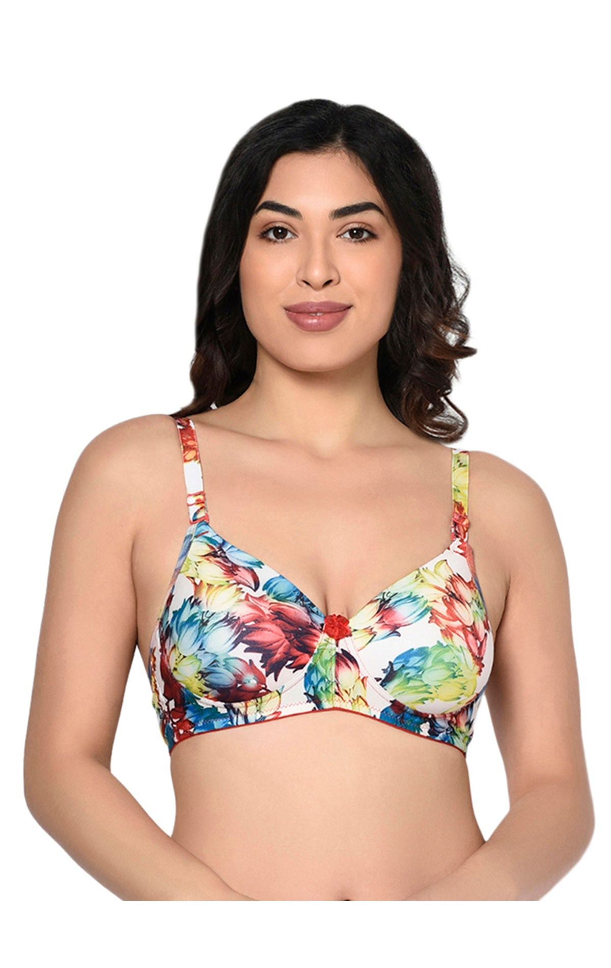 Bodycare Seamless, Printed Padded Bra-6551-3PCS