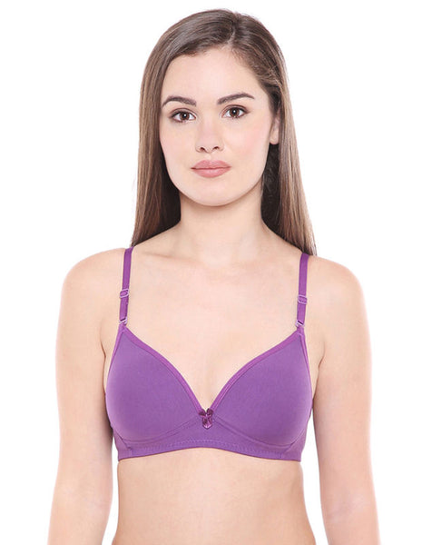 Padded Bra-6552DPU with free transparent strap