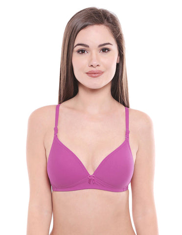 Padded Bra-6552LOV with free transparent strap