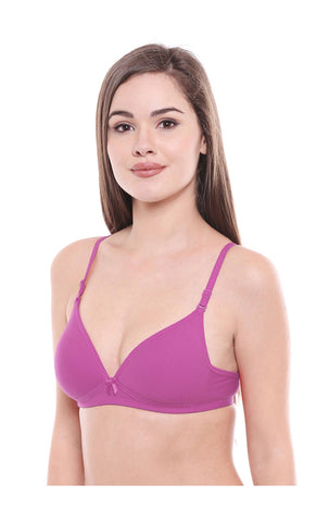 Padded Bra-6552LOV with free transparent strap